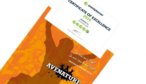 Certificate of Excellence 2024 Avenature
