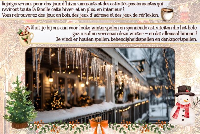 Winter Pop up games Avenature